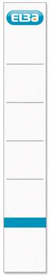 Elba rugetiketten, ft 19x3,4 cm, wit 10 st