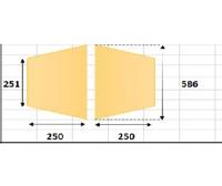 Interline ondertapijt rond 460 cm - thumbnail