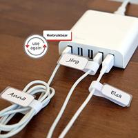 Kabelhouder Label the Cable 2520 Wit - thumbnail