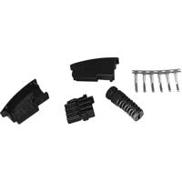 TAE-bouwpakket Stekker, recht Zwart Kash 1 stuk(s) - thumbnail