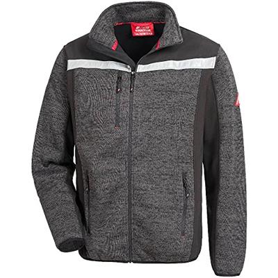 NITRAS SAFETY Nitras softshelljas "motion tex plus" knitted softshell jacket. motion tex plus black