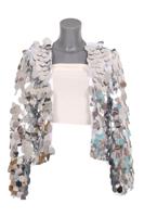 jasje mega paillet zilver - thumbnail