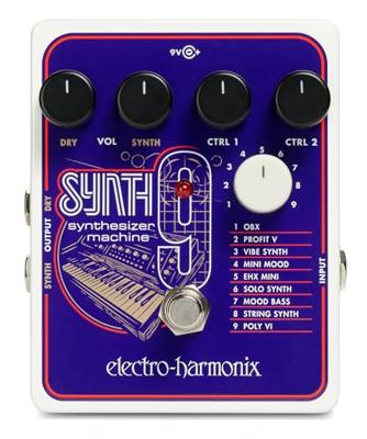 Electro Harmonix SYNTH9 Synthesizer Machine effectpedaal