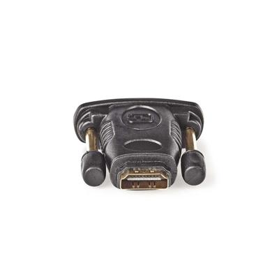HDMI- DVI-Adapter | DVI-D 24+1-Pins Male - HDMI Female | Zwart