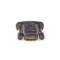 HDMI- DVI-Adapter | DVI-D 24+1-Pins Male - HDMI Female | Zwart - thumbnail