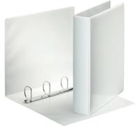 Esselte personaliseerbare ringmap, rug van 5,1 cm, 4 D-ringen van 30 mm, wit - thumbnail