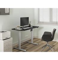 Equip 650811 computerbureau Zwart, Grijs - thumbnail