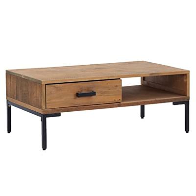 Salontafel 90x50x35 cm massief grenenhout