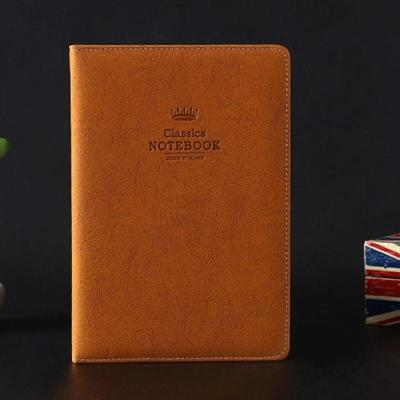 A5100 Pagina's leer Soft Cover Notebook A5100 pagina's leer Soft Cover Notebook Pocket Memo(Brown)