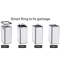 Vuilnisemmer Kitchen Move Grijs 60 L - thumbnail