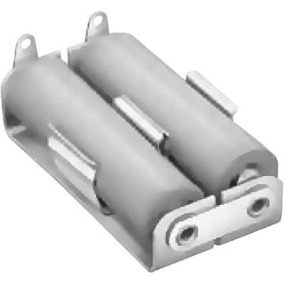 Keystone Electronics 146 Batterijhouder Aantal cellen: 2 AA (penlite) Soldeeraansluiting (l x b x h) 55 x 29 x 15 mm Keystone Electronics 146 Batterijhouder Aantal cellen: 2 AA (penlite) Soldeeraansluiting (l x b x h) 55 x 29 x 15 mm