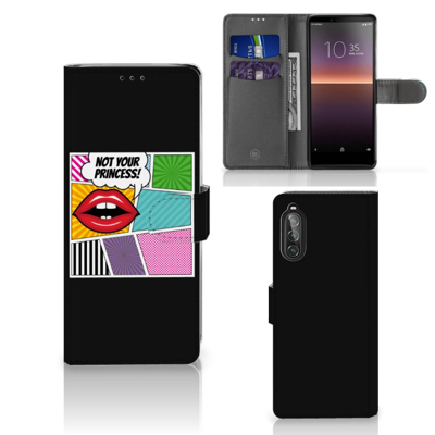 Sony Xperia 10 II | Wallet Case | met Pasjes | Popart Princess Sony Xperia 10 II | Wallet Case | met Pasjes | Popart Princess