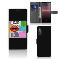 Sony Xperia 10 II | Wallet Case | met Pasjes | Popart Princess - thumbnail