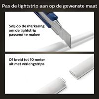 Philips Hue Hue LED-strip 871951433996500 Hue Gradient Ambience Lightstrip 2m Basis LED vast ingebouwd 20 W Meerkleurig - thumbnail
