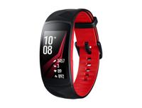 Samsung Gear Fit2 Pro Smartwatch zwart, rood SAMOLED 3,81 cm (1.5 inch) GPS - Smartwatches (3,81 cm (1.5 inch), SAMOLED, touchscreen, GPS, 33 g, zwart, rood) - thumbnail