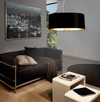 Eglo Landelijke hanglampMaserlo 53cm zwart met goud - 31605 - thumbnail