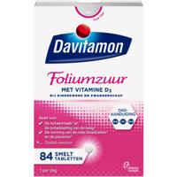 Davitamon Foliumzuur met Vitamine D3 Smelttabletten - thumbnail