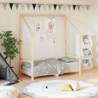 Kinderbedframe 70x140 cm massief grenenhout - thumbnail