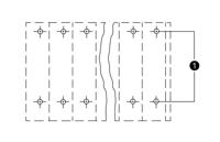 WAGO 736-102 Printplaatklem 161 stuk(s) - thumbnail