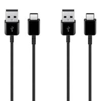 Samsung EP-DG930MBEGWW 1.5m USB A USB C male-male Zwart - thumbnail