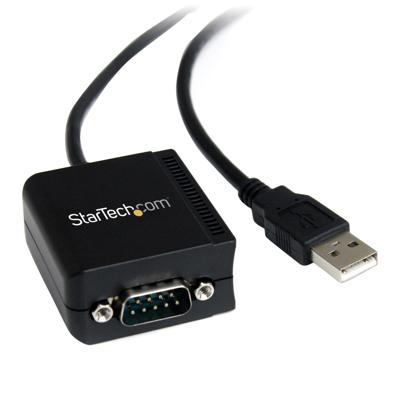 Adapter USB naar RS232 Startech ICUSB2321FIS Zwart