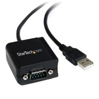Adapter USB naar RS232 Startech ICUSB2321FIS Zwart - thumbnail