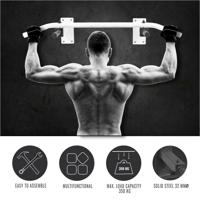 Optrekstang Wandmontage Wit - thumbnail