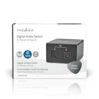 Nedis Digitale Audio-Switch | 2-wegs | Zwart | 1 stuks - ASWI2512BK ASWI2512BK - thumbnail