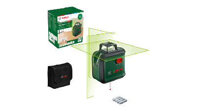 Bosch Home and Garden AdvancedLevel 360 Kruislijnlaser Reikwijdte (max.): 12 m Bosch Home and Garden AdvancedLevel 360 Kruislijnlaser Reikwijdte (max.): 12 m