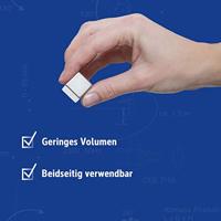 Maul Neodymium magneet JAKOB MAUL - MAUL 6169496, Tafelmagnet, Nickel, Neodym, 20 mm, 20 mm, 20 mm (b x h x d) 20 x 20 x 20 mm Dobbelsteen Zilver 1 stuk(s) - thumbnail