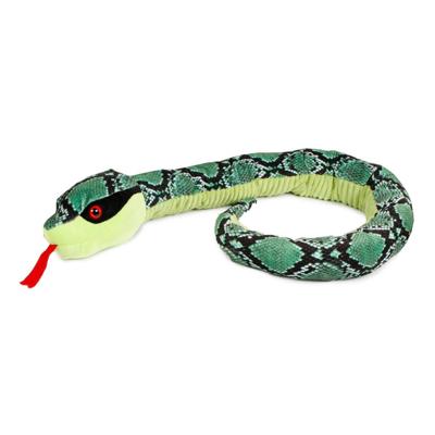 Van Manen knuffel slang junior 130 cm pluche groen