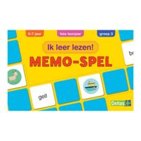 Deltas memory spel Ik leer lezen! 14 cm 56 kaartjes - thumbnail