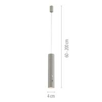 Just Light ATTACH 18281-40 LED-hanglamp LED LED vast ingebouwd 3 W Greige - thumbnail