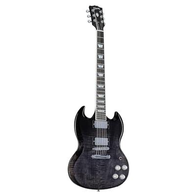 Gibson Modern Collection SG Modern Trans Black Fade elektrische gitaar met koffer