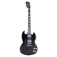 Gibson Modern Collection SG Modern Trans Black Fade elektrische gitaar met koffer - thumbnail