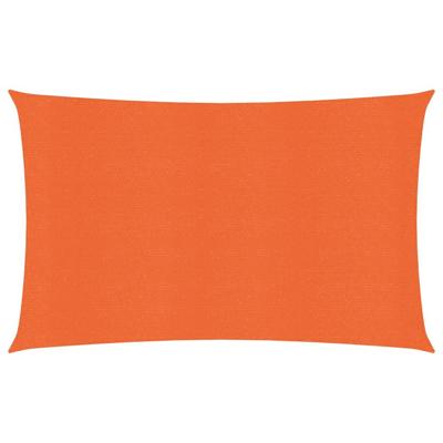 Zonnezeil 160 g/m 2x4,5 m HDPE oranje