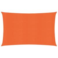 Zonnezeil 160 g/m 2x4,5 m HDPE oranje - thumbnail