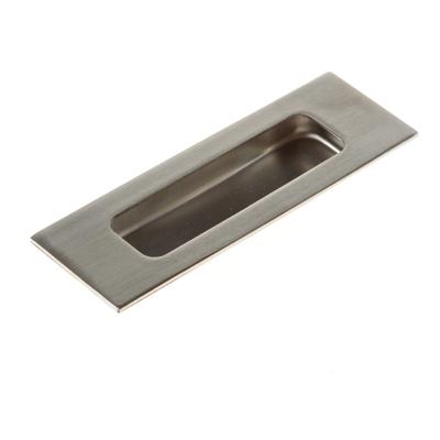 Intersteel | Schuifdeurkom | 120x40mm | Rechthoek | Blind | RVS Geborsteld