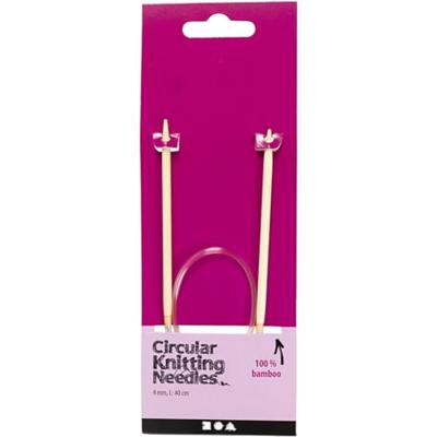 Creativ Company Rond breinaalden, l: 40 cm, afm 4 mm, 1 stuk