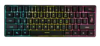 Surefire Gaming KingPin X1 Gaming-toetsenbord Kabelgebonden, USB QWERTY, US-Engels Zwart Verlicht, Multimediatoetsen - thumbnail