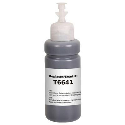 Renkforce Navulinkt vervangt Epson T6641 Compatibel Zwart 100 ml RF-EINKT6641BK RF-6728546