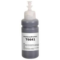 Renkforce Navulinkt vervangt Epson T6641 Compatibel Zwart 100 ml RF-EINKT6641BK RF-6728546 - thumbnail