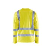 Blåkläder UV-T-Shirt High-Vis lange mouw UPF 40+ UV 33811070 | High-Vis Geel | Maat S - 7330509369128 - thumbnail
