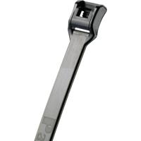 Panduit ILT3S-C0 ILT3S-C0 Kabelbinder 292 mm 4.80 mm Zwart Met platte kopgeometrie, Weerbestendig 1 stuk(s) - thumbnail
