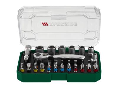 PARKSIDE Ratel-bitset, bitset of bit- en dopsleutelset (Ratel-bitset)