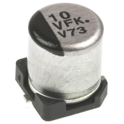 Panasonic Elektrolytische condensator SMD 100 µF 6.3 V 20 % (Ø) 5 mm 1 stuk(s)