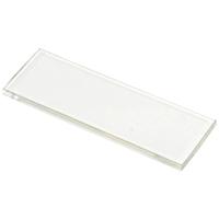 Hammond Electronics 1597DIN1MPTPC Afdekking PPO Lichtgrijs (l x b x h) 42 x 2 x 15 mm 1 stuk(s) - thumbnail