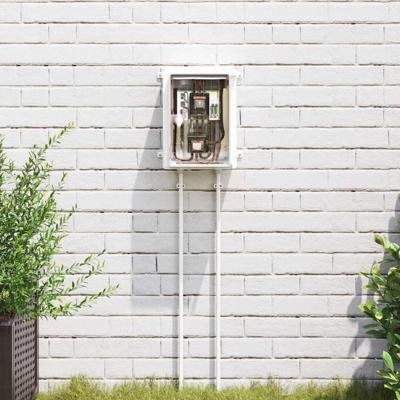 VidaXL Bedieningskast grijs 47 x 20 x 60 cm abs kunststof VidaXL Bedieningskast grijs 47 x 20 x 60 cm abs kunststof