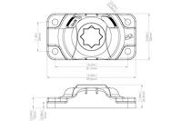 Railblaza StarPort HD zwart - thumbnail