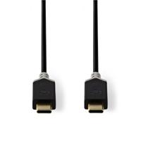 Nedis USB-Kabel | USB-C Male naar USB-C Male | 5 Gbps | 2 m | 1 stuks - CCBW64700AT20 CCBW64700AT20 - thumbnail